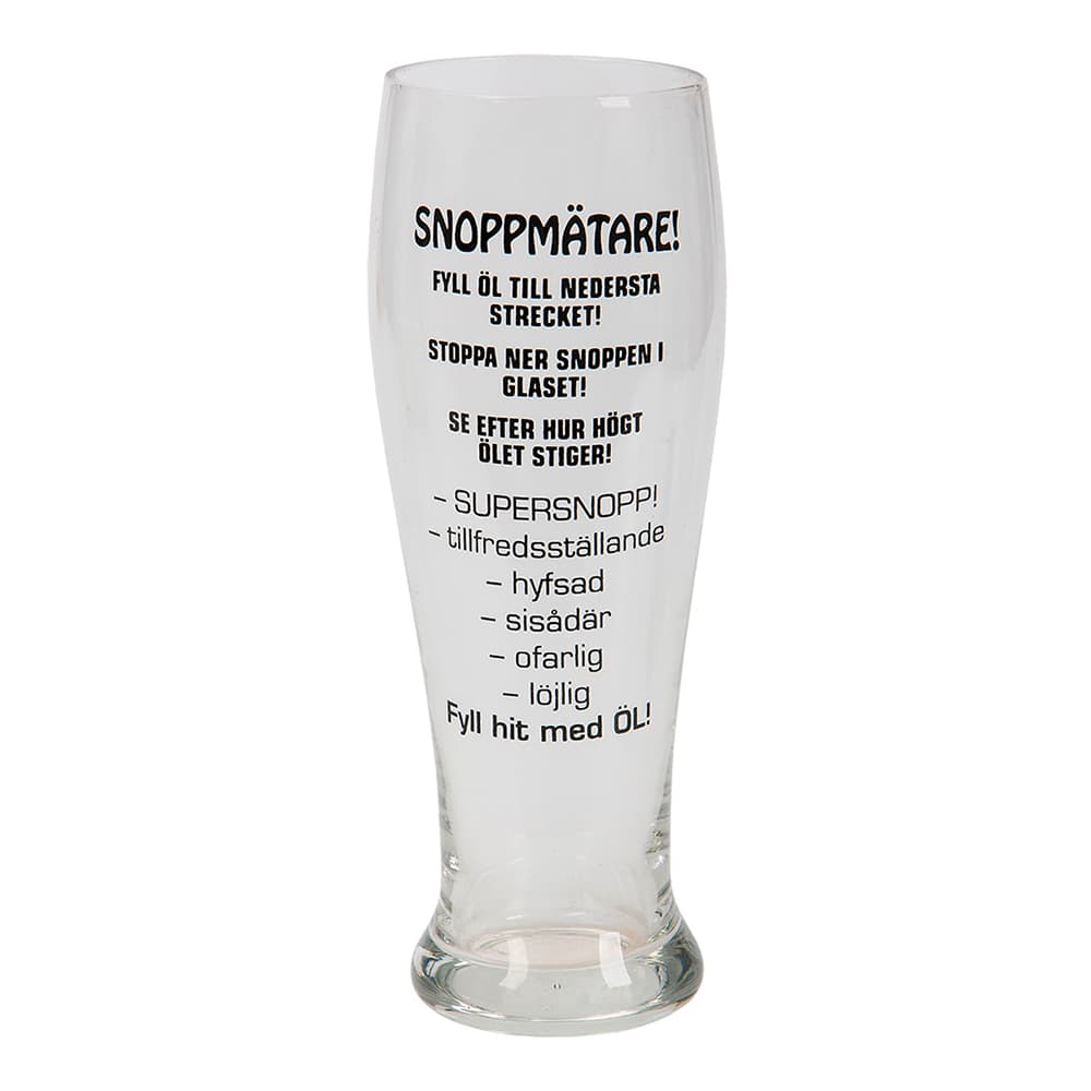 Ölglas Snoppmätare