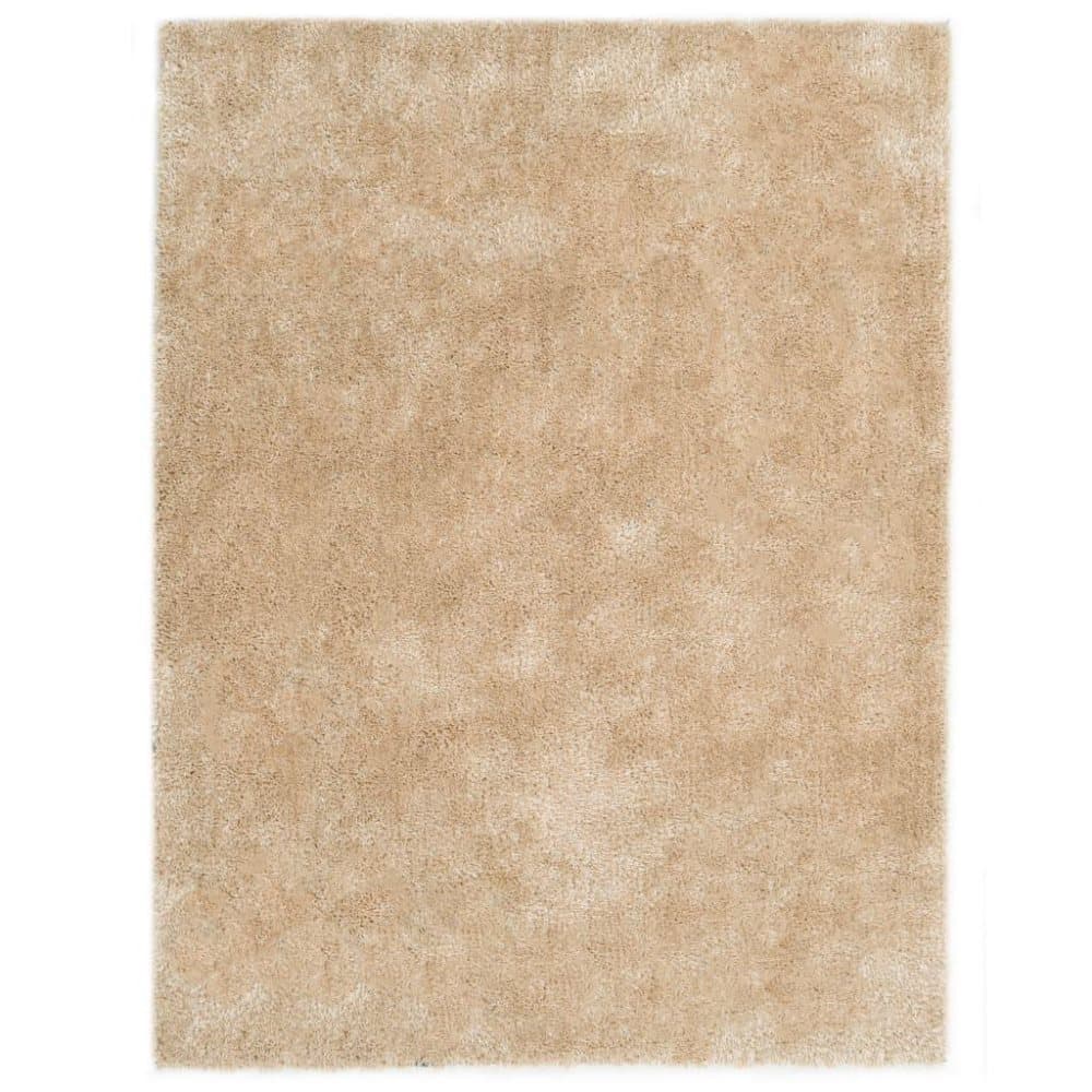 Shaggy-matta 140x200 cm beige