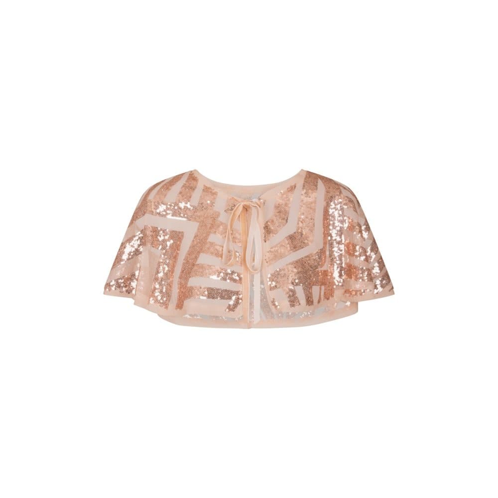 Girls On Film Womens/Ladies Sequin Shawl