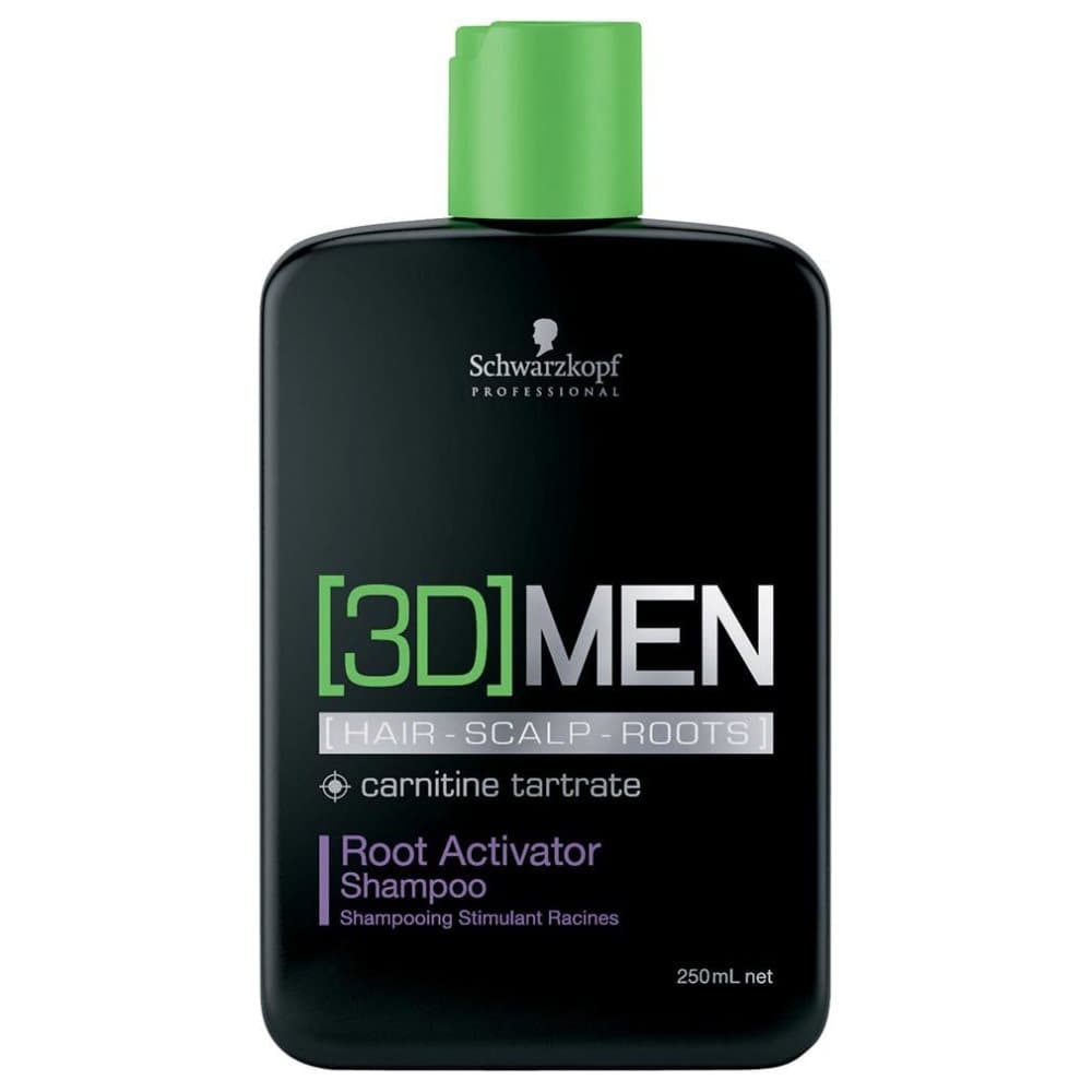 Schwarzkopf 3D Men Root Activator Shampoo 250ml