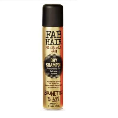 Fab Hair Dry Shampoo Brunettes 200ml