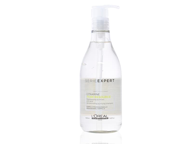 L''Oréal Paris (public) Pure Resource Oil Controlling, Unisex, Profesjonell, Sjampo, Fett hår, 500 ml, Flaske