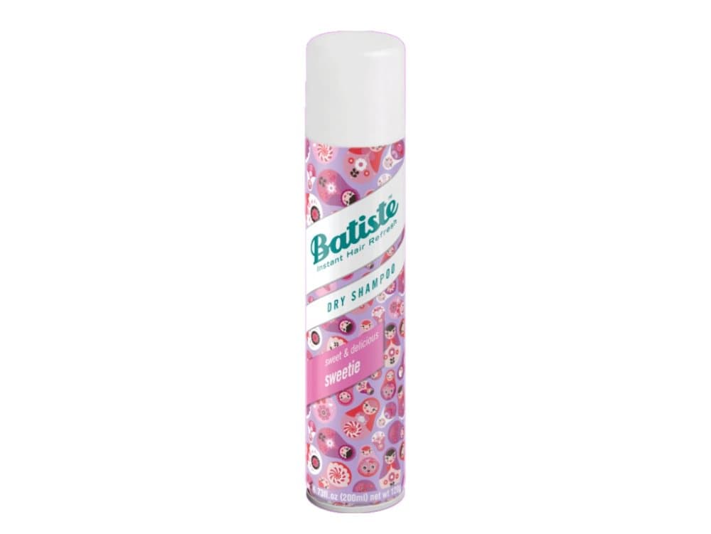 Batiste Sweetie, Sjampo, Kvinner, Alle hårtyper, 1 stykker, Forfriskende, Butane, Isobutane, Propane, Oryza sativa starch, Alcohol denat., Parfum (Fr