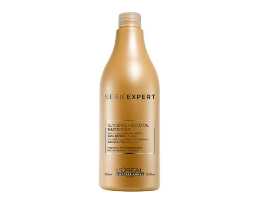 L’Oréal Paris (public) Serie Expert Nutrifier, Kvinner, 1000 ml, Profesjonell hårbalsam, Skadet hår, Tørt hår, Svart, Blond, Brun, Chestnut colour, R