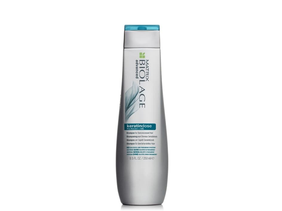 Matrix Keratindose Shampoo, Unisex, Ikke-profesjonelle, Sjampo, Sprøtt hår, Skadet hår, Livløst hår, 250 ml, AQUA / WATER / EAU, COCAMIDOPROPYL BETAI