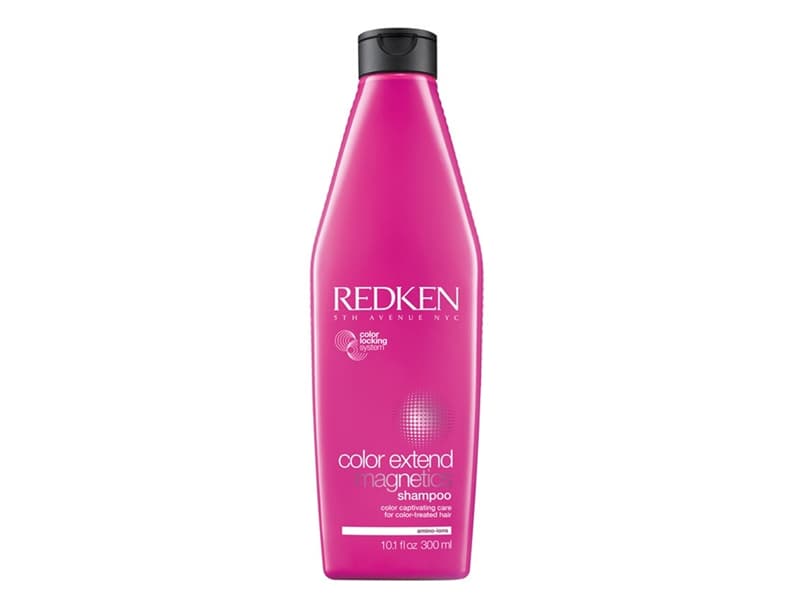 Redken Color Extend Magnetic, Sjampo, Farget hår, 300 ml, Farge beskyttelse, Forsterke, Flaske, Apply to wet hair. Massage into lather. Rinse thoroug