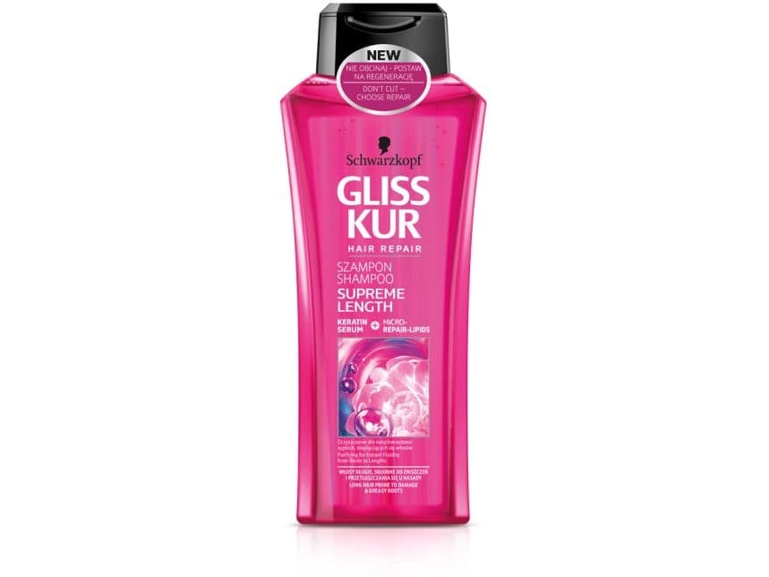 Schwarzkopf Gliss Kur Supreme Length Cleansing shampoo 400ml