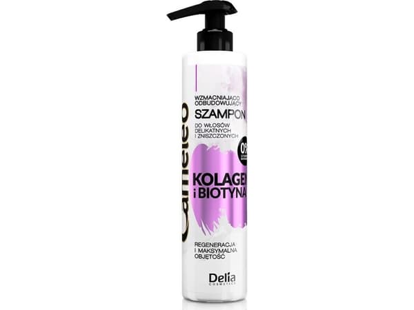 CAMELEO_Collagen and Biotin Strengthening and Rebuilding Shampoo for Fine and Damaged Hair 250ml