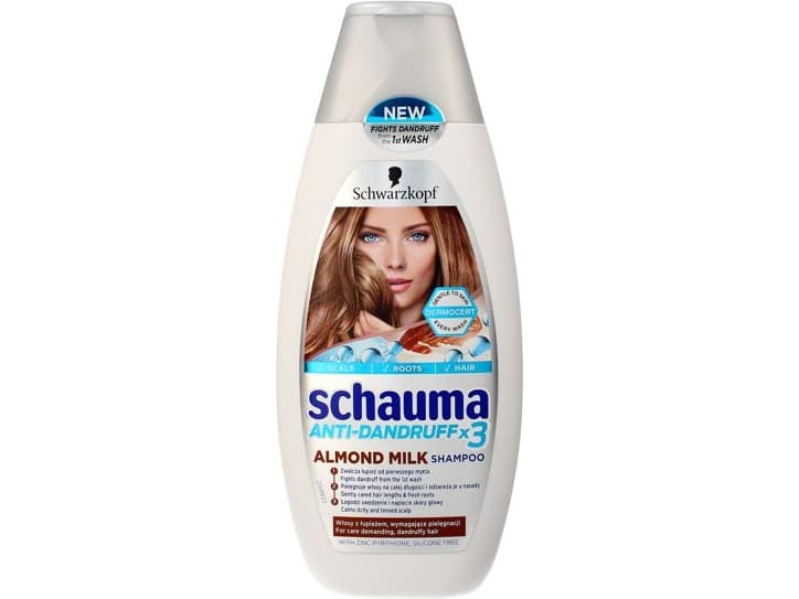 Schwarzkopf Schauma Almond Milk Anti-dandruff hair shampoo 400ml