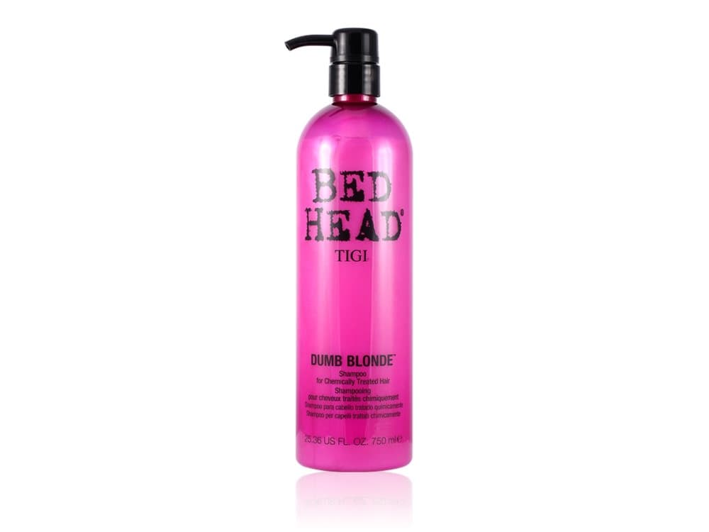 Tigi Bed Head NEW Dumb Blonde, Unisex, Ikke-profesjonelle, Sjampo, Blondt hår, Skadet hår, 750 ml, Reparere, Shine (lys)