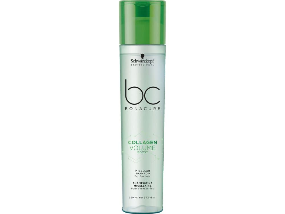 Schwarzkopf BC Bonacure Collagen Volume Boost, Kvinna, Professionell, Schampo, Fint hår, Normalt hår, Svart, Blond, Brun, Chestnut colour, Röd, 250 m