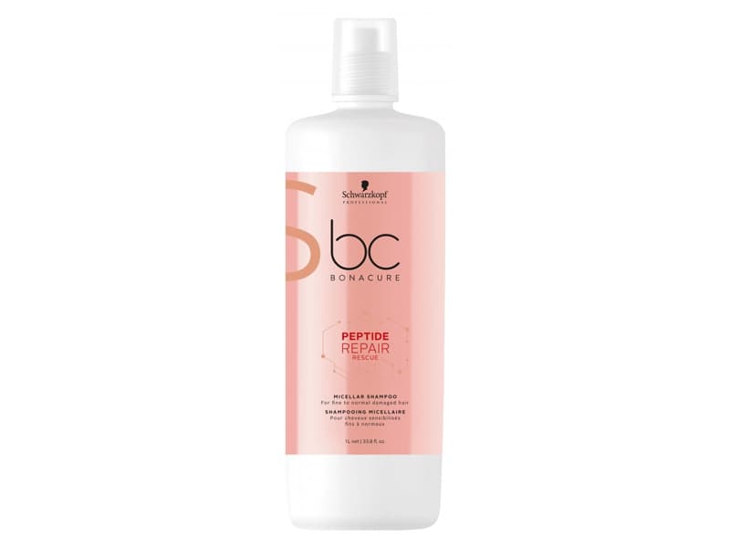 Bonacure Peptide Repair Rescue Shampoo - Dame - 1000 ml
