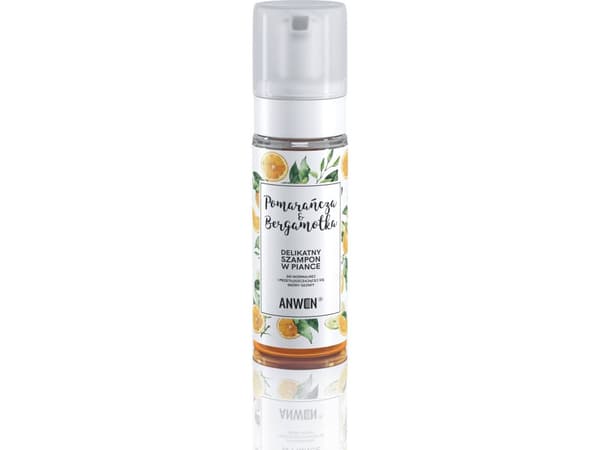 Anwen Orange & Bergamot hair mousse shampoo 170ml