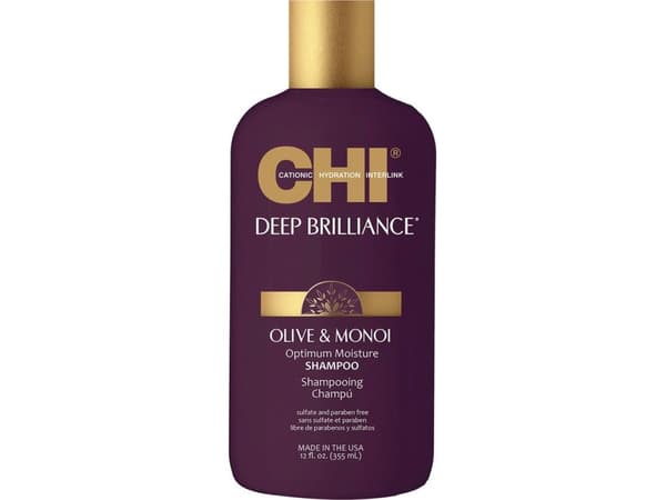 CHI Deep Brilliance Olive & Monoi Optimum Moisture Shampoo - Dame - 355 ml