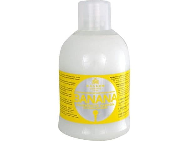 Kallos Banana, Kvinner, Sjampo, Tørt hår, 1000 ml