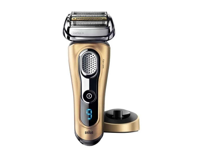 Braun Series 9 9299s Wet&Dry, Folierakap1 part, Guld, LED, Batteri, Litium-Ion (Li-Ion), 50 min