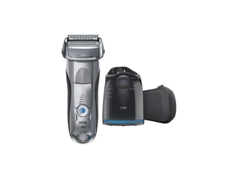 Braun Series 7 790cc, Folie shaver, Ekstra sensitiv, Normal, Sølv, LCD, Batteri, Lithium-Ion (Li-Ion)