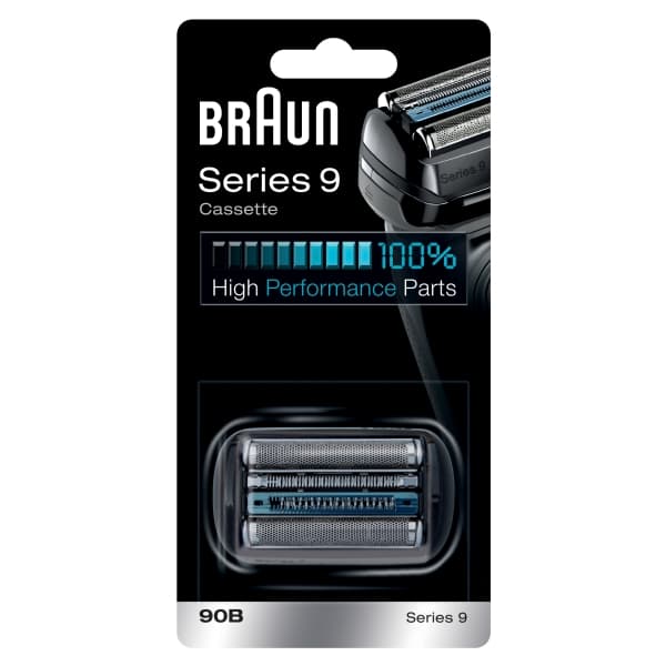 Braun 90B, Svart, 9040s, 9080cc, 9093s, 9095cc, 17 g