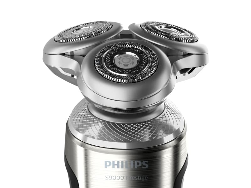 Philips Rakhuvuden med NanoTech-precisionsblad, Rakningsenhet, 3 huvuden, Svart, SP9800