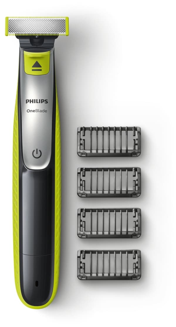 Philips OneBlade Trim QP2530/2 style, og barber, til alle hårlængder, OneBlade, Kul, Lime