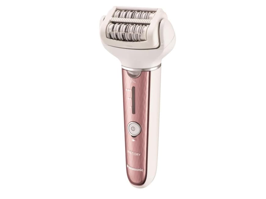 Panasonic ES-DEL8A-P503, Rosa, Vit, 60 pincetter, Bikini, Inre överarmar, Outer upper arms, 50 - 60 hz, Inbyggd, Litium-Ion (Li-Ion)