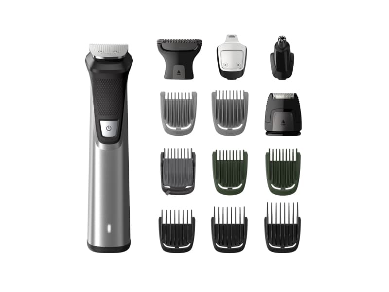Philips MULTIGROOM Series 7000 MG7745/15, Grå, 3 mm, 7 mm, Skägg, Metall, 180 min