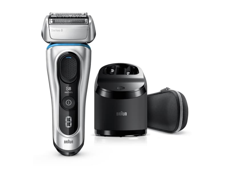 Barzdaskute Braun Shaver 8390cc Cordless, Wet use, Lithium Ion, Number of shaver heads/blades 4