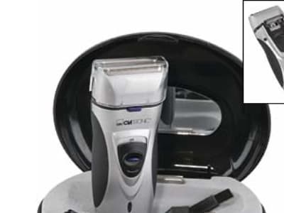 Clatronic HR 2603 N, Folierakapparat, Rostfritt stål, LED, Laddning, Energiljus, Batteri, 3 W