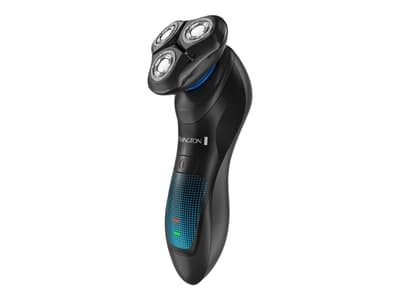 Remington HyperFlex Aqua parranajokone, Parranajokone kääntyvällä päällä, Musta, Sininen, Ruostumaton teräs, Akku, Litium, Sisäinen