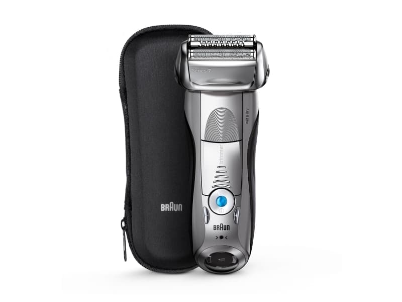 Braun Electric Shaver 7893s Charging time 1 h, Wet use, Lithium Ion, Number of shaver heads/blades 4, Silver/Black