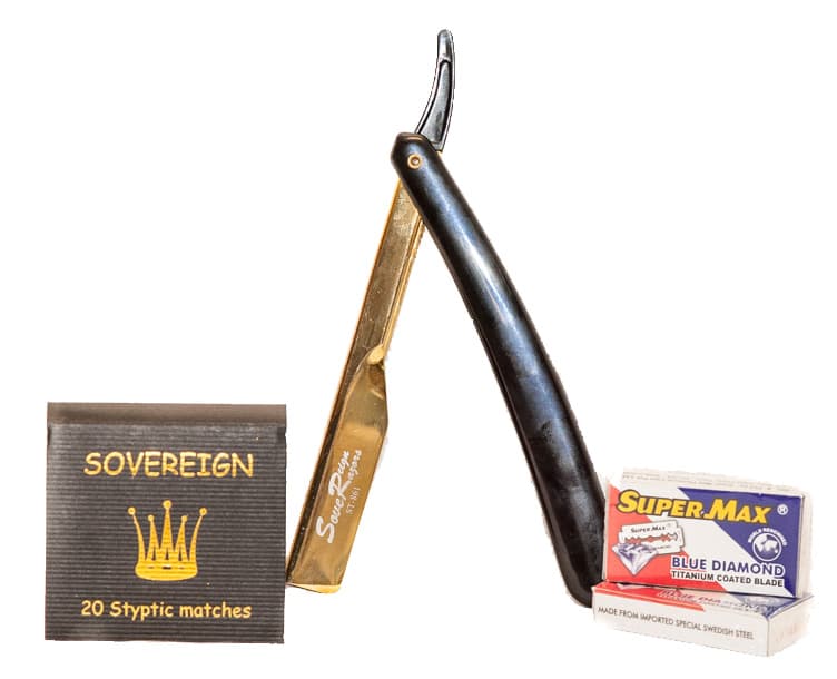 Sovereign Premium Gift Set Black/Gold Slider knife