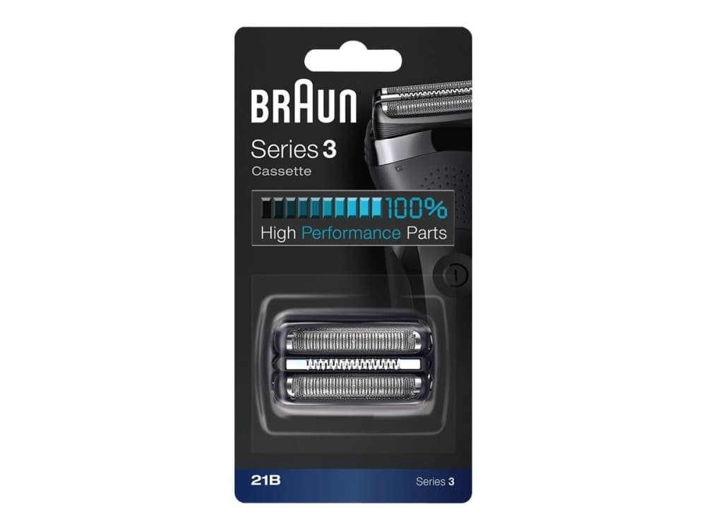 Braun Kombipack 21B - Barberkassett - for barbermaskin - svart