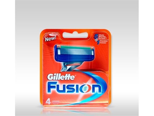 Bild av Gillette Fusion, Män, Gillette, Fusion, Multifärg, 4 styck