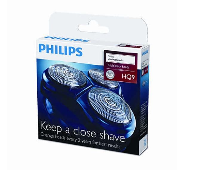 Philips HQ9/50 - Komplet pakke med skær til Philips TripleTrack Shaver - For PowerTouch (PT9xx), AquaTouch (AT9xx) og HQ81xx og HQ82xx