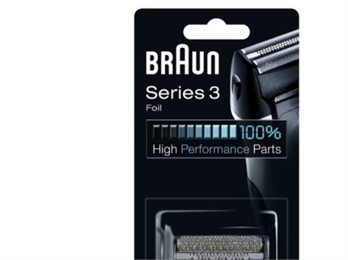 Bild av Braun Series 3 30B - Rakfolie - för rakap1 part - svart - för Braun Series 3; SmartControl3; Syncro; SyncroPro; TriControl
