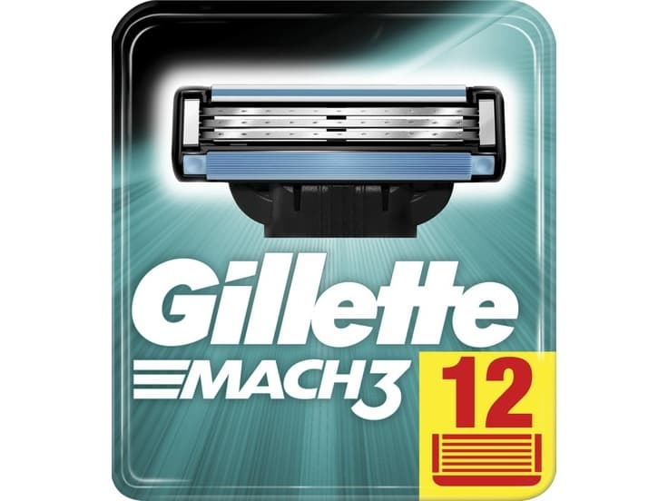 Gillette Mach 3 12 stk