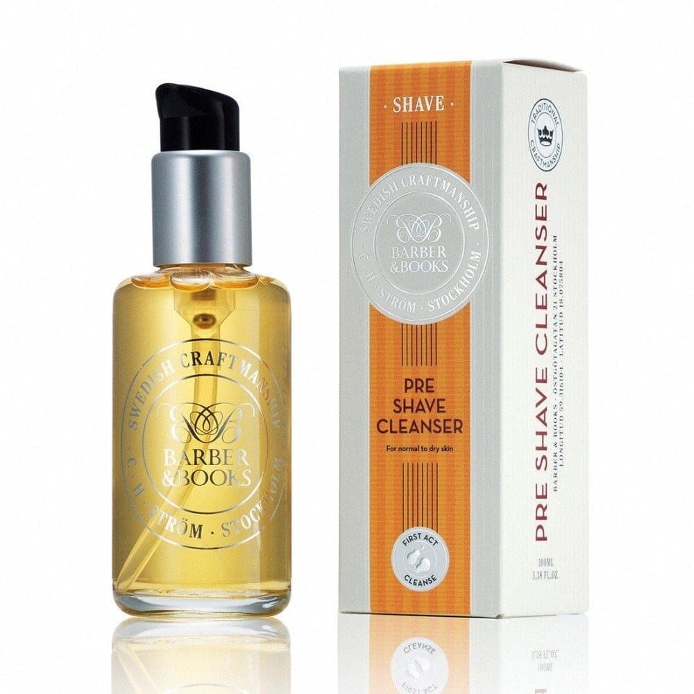Barber & Books Pre Shave Cleanser Oil 100ml