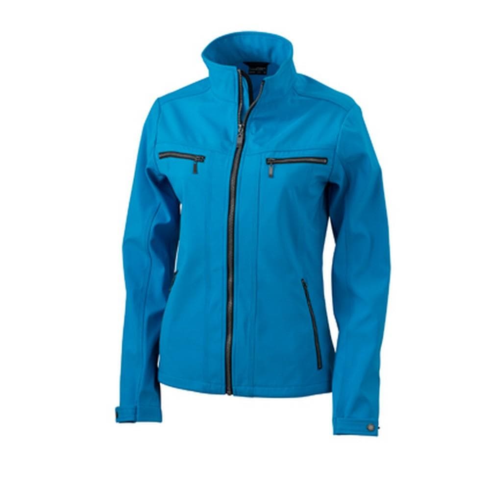 James and Nicholson Womens/Ladies Tailored Softshell Jacket
