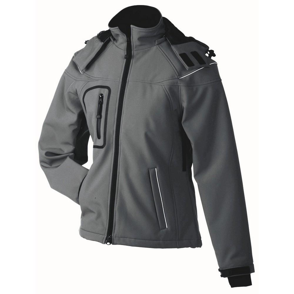 James and Nicholson Dam Vinter Softshell Jacka för damer, Navy James and Nicholson Dam Vinter Softshell Jacka för damer, Navy