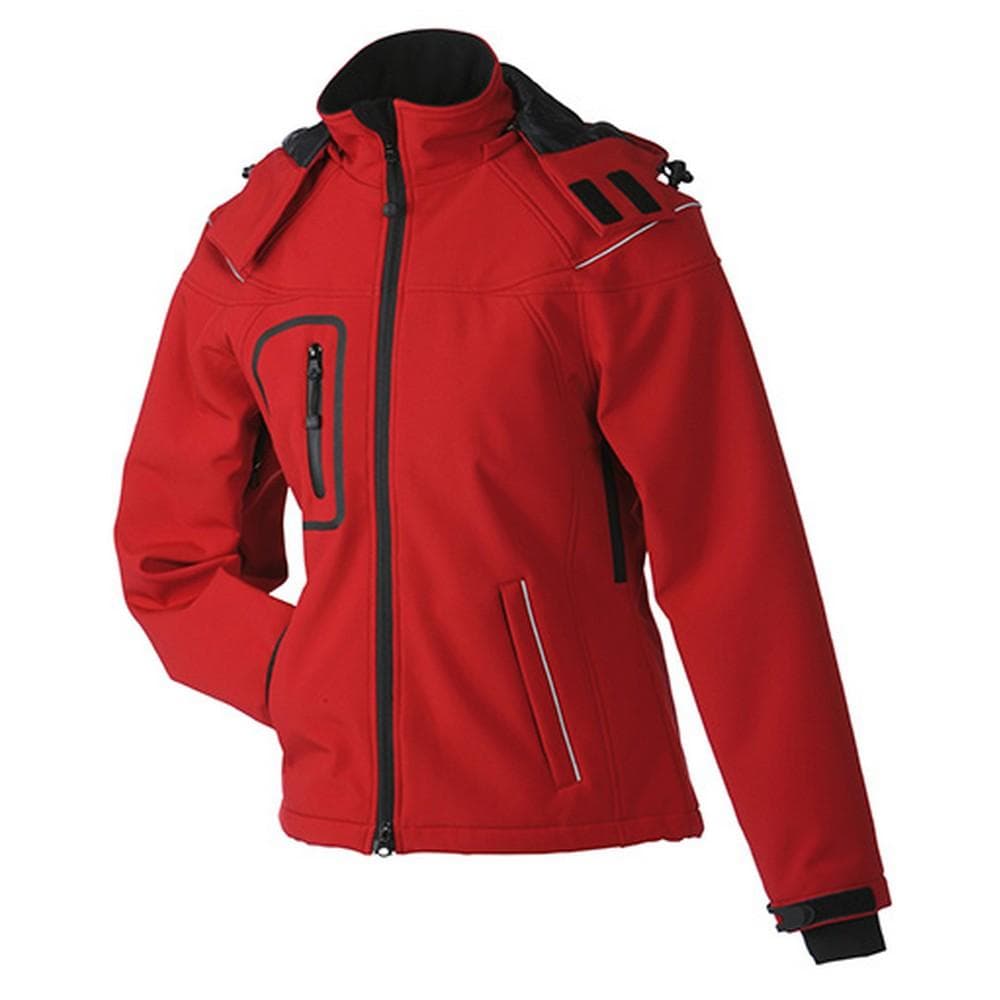 James and Nicholson Womens/Ladies Winter Softshell Jacket