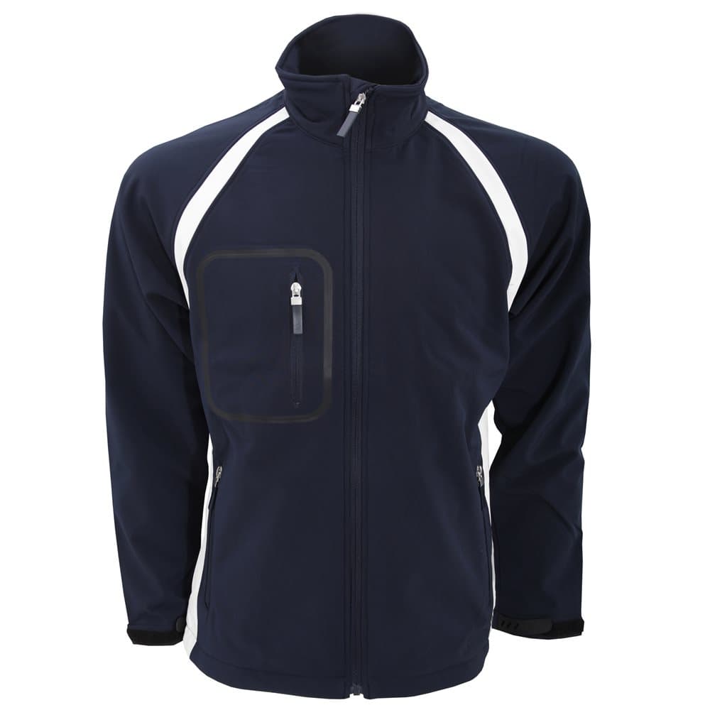 Finden & Hales Mens Team 3-Layer Softshell Sports Jacket