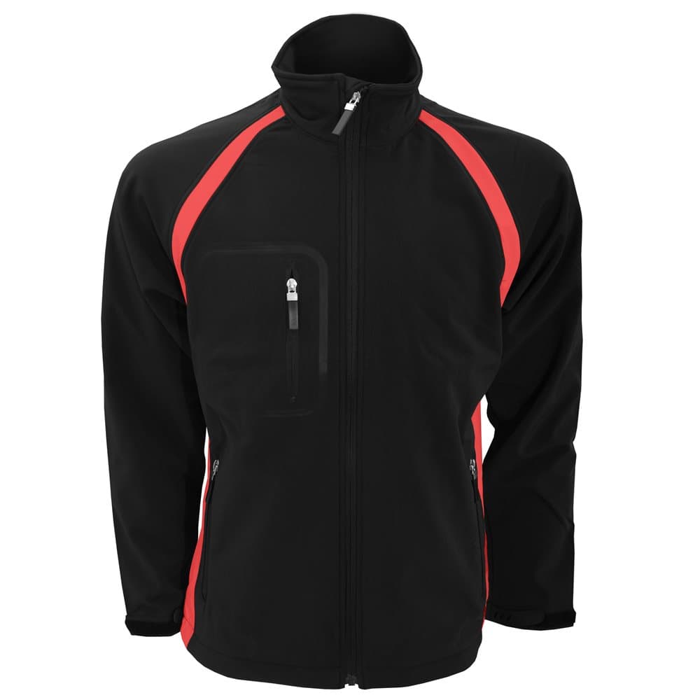 Finden & Hales Mens Team 3-Layer Softshell Sports Jacket