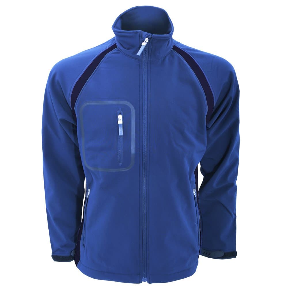 Finden & Hales Mens Team 3-Layer Softshell Sports Jacket