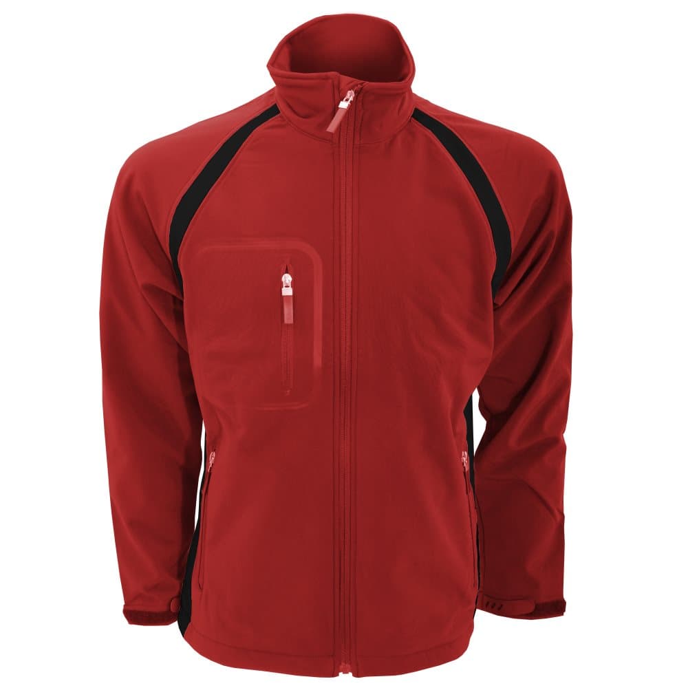 Finden & Hales Mens Team 3-Layer Softshell Sports Jacket