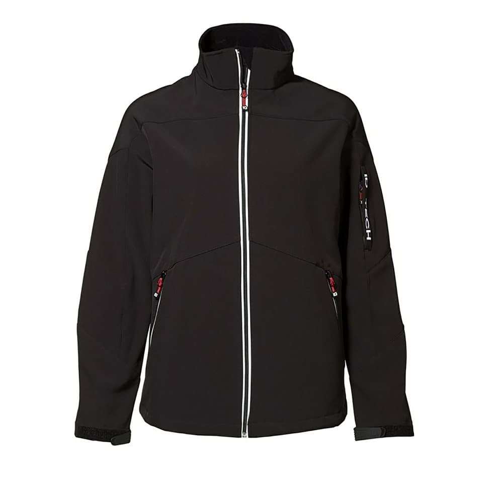 ID Womens/Ladies Full Zip Contrast Regular Fitting Soft Shell Jacket