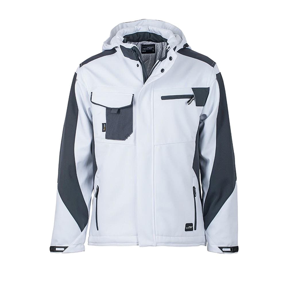 James and Nicholson Unisex Craftsmen Softshell Jacket
