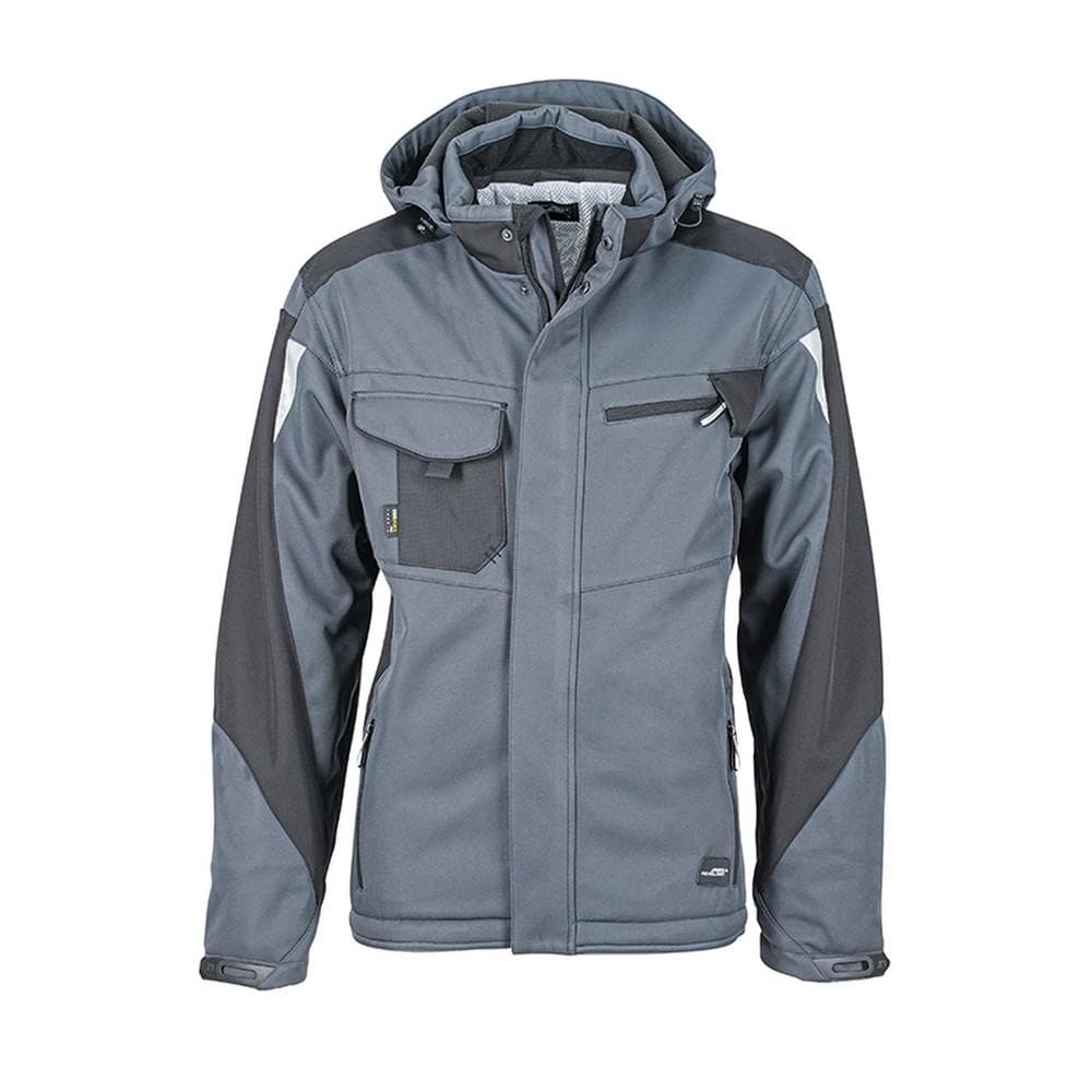James and Nicholson Unisex Craftsmen Softshell Jacket