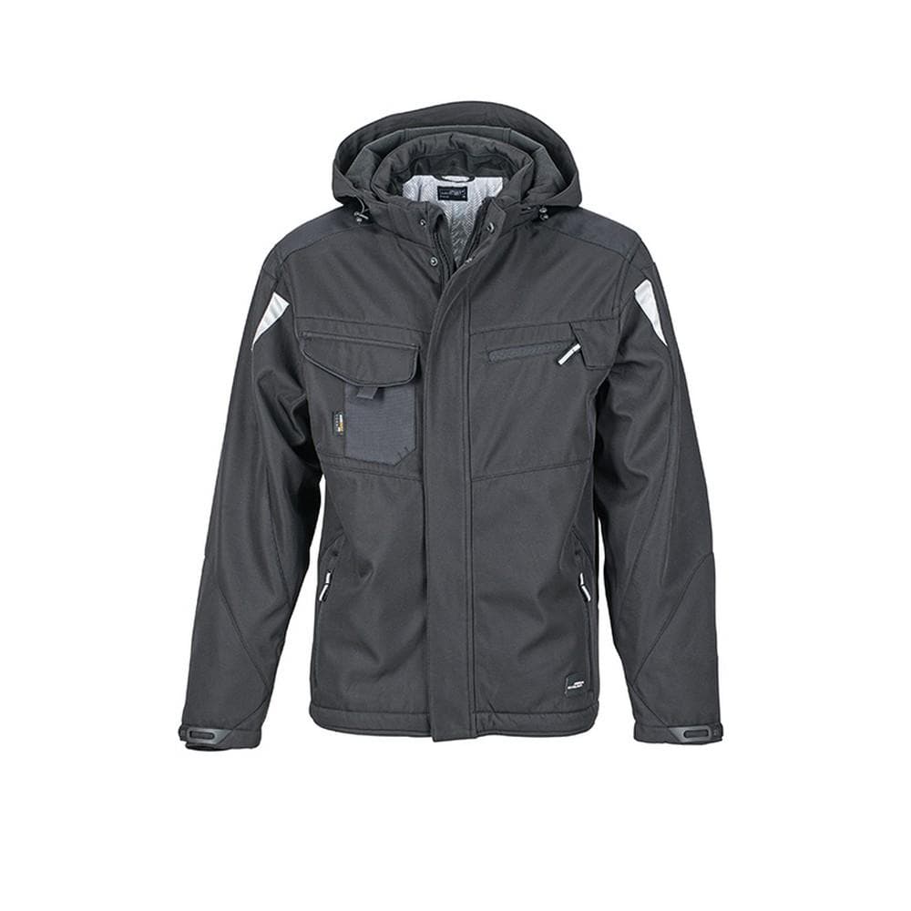 James and Nicholson Unisex Craftsmen Softshell Jacket