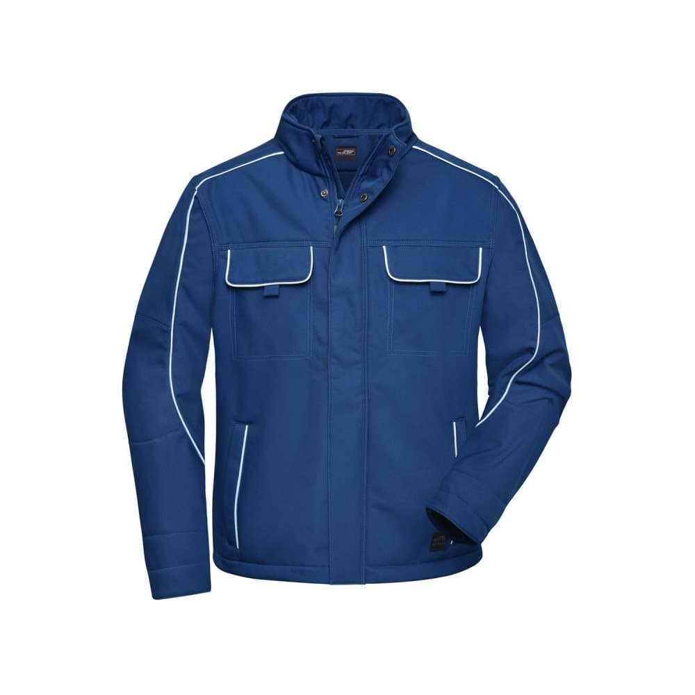 James and Nicholson Adults Unisex Workwear Softshell Jacket