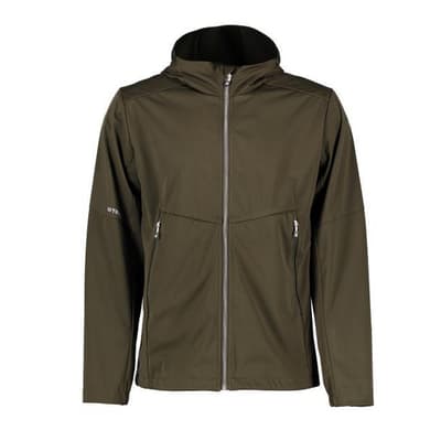 ID Mens Lightweight Tight Fitting Soft Shell Jacket